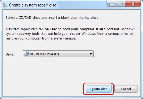 Hp Pcs Creating And Using A System Repair Disc Windows 7 Hp