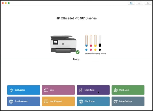 Impresoras HP - Instalación y uso de la aplicación HP Smart (Mac) | Soporte al cliente de HP®